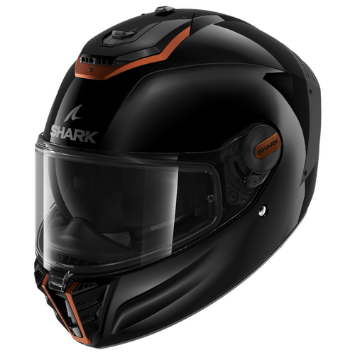 Shark Spartan RS Blank SP Gloss Black Helmet [Size:XS]