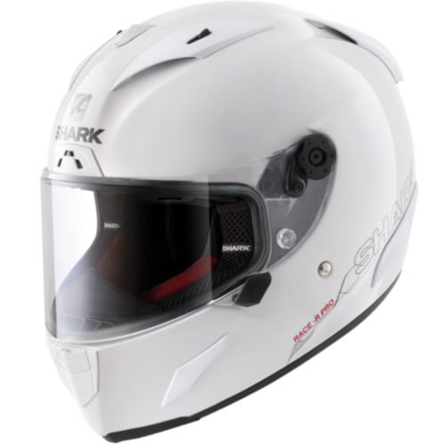 Shark Race-R Pro White Helmet [Size:XS]