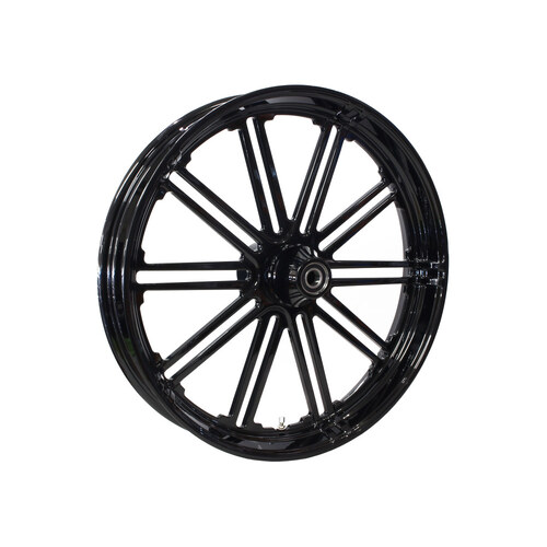 Hawg Halters Inc HHI-2340-BKO-B-850A-B 23" x 3.75" BKO/Breakout Replica Wheel Gloss Black for Breakout 13-Up