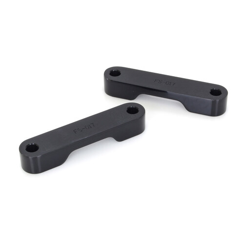 Hawg Halters Inc HHI-FSK-A17 Fender Spacer Kit Black for Touring 14-Up w/23"or 26" Custom Fender