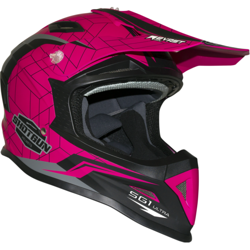 RXT 762 SG-1 Ultra Shotgun Matte Magenta Helmet [Size:XS]