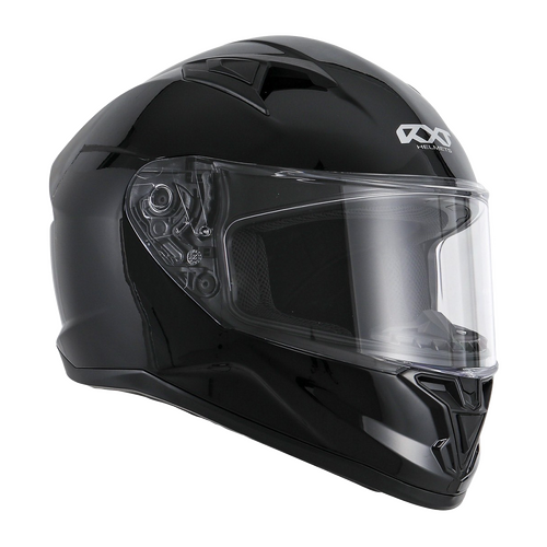 RXT 825 Street 2 Solid Gloss Black Helmet [Size:XS]