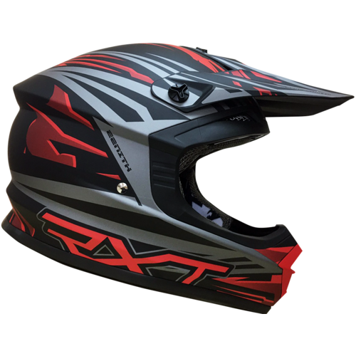 RXT A730 Zenith 3 Matte Black/Red Helmet [Size:SM]