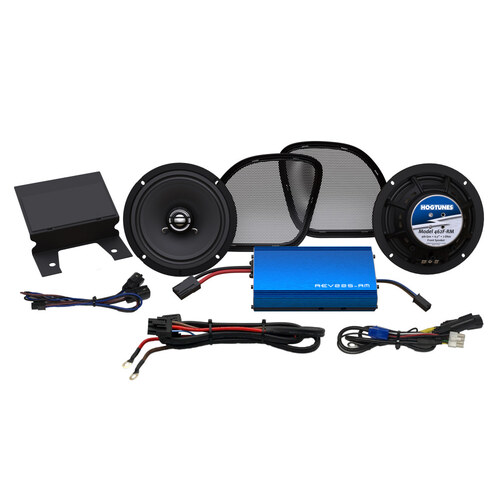 Hogtunes HT-G4-RG-KIT-RM Hogtunes G4 225 Watt Amp x 2 Speaker Kit for Road Glide 15-23 Models