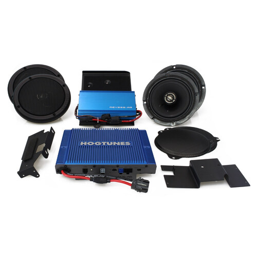 Hogtunes HT-QC-ULTRA-6-RM G4 300 Watt Dual Amp x 6 Speaker Kit for Touring Ultra Limited 14-23 Models