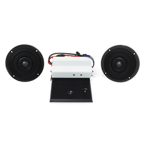 Hogtunes HT-WBASG-KIT.2R Wild Boar/400 Watt Amp x 2 Speaker Kit for Ultra/Street Glide 14-23 Models