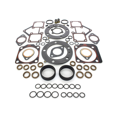 James Genuine Gaskets JGI-17034-66-MLS Top End Gasket Kit for Big Twin 66-84 w/Shovelhead Engine