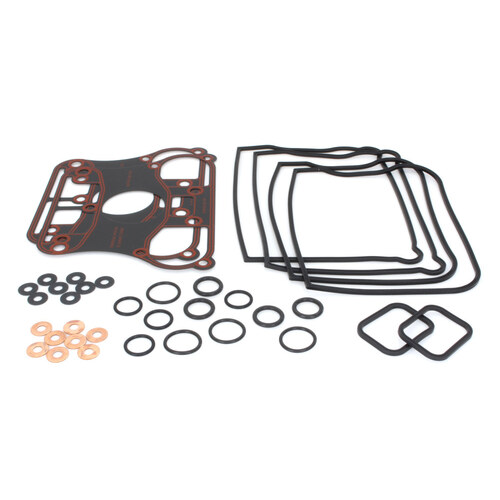 James Genuine Gaskets JGI-17038-90-X Rocker Cover Gasket Kit for Big Twin 84-91 w/Evolution Engine