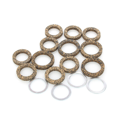 James Genuine Gaskets JGI-17955-48-FL Cork Push Rod Cover Seal Kit for Big Twin 48-Early 79