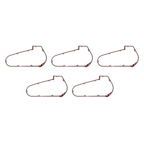 James Genuine Gaskets JGI-60538-81-C Primary Cover Gasket for Big Twin 65-86 4 Speed/Softail 84-88 (5 Pack)