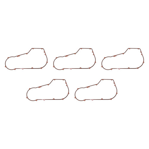 James Genuine Gaskets JGI-60539-89-X Primary Cover Gasket for Softail/Dyna 89-93 (5 Pack)