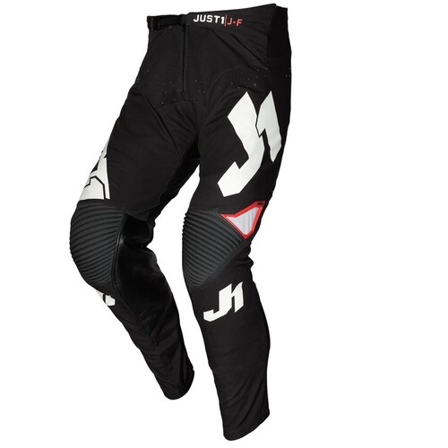 Just1 Racing J-Flex Aria Black/White Pants [Size:28]