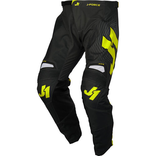 Just1 Racing J-Force Lighthouse Grey/Fluro Yellow Pants [Size:28]