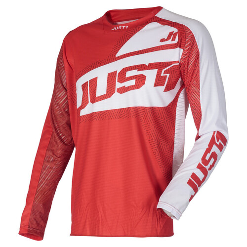 Just1 Racing J-Force Vertigo Red/White Jersey [Size:XS]