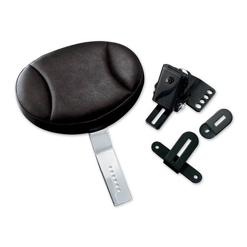 Kuryakyn K1670 Plug-In Rider Backrest for Touring 97-Up