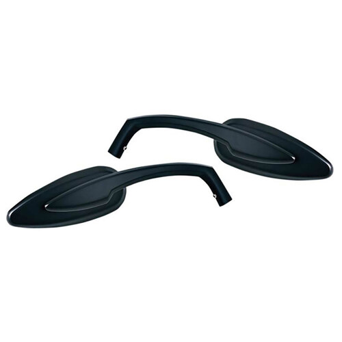 Kuryakyn K1708 Teardrop Mirrors Black