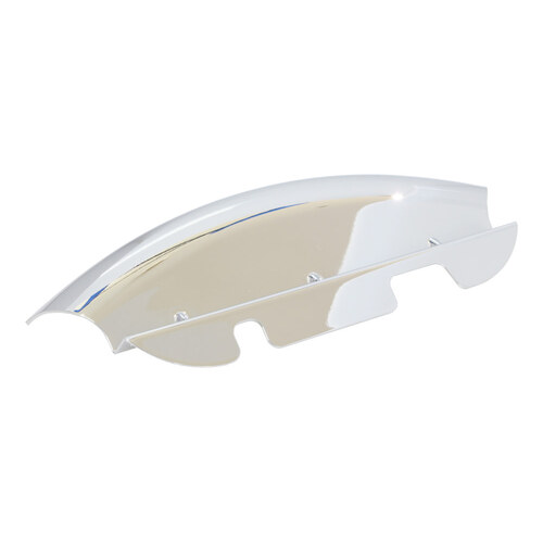 Kuryakyn K1804 Lower Triple Tree Wind Deflector Chrome for Touring 14-Up