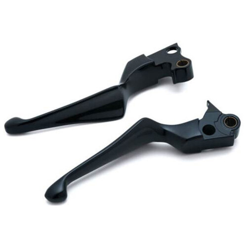 Kuryakyn K1847 Boss Blades Levers Black for Softail 96-14/Dyna 96-17/Touring 96-07/Sportster 96-03