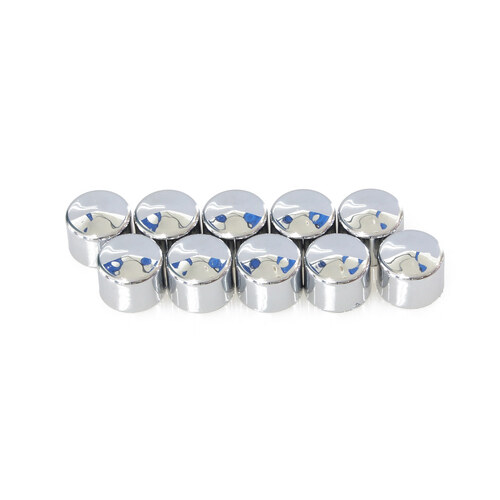 Kuryakyn K2441 Kool Kaps Chrome for Socket Head Bolt w/5/16" Thread (10 Pack)