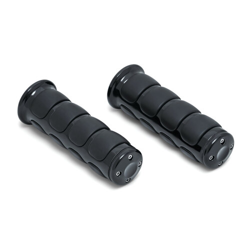 Kuryakyn K6341 ISO Handgrips Black for Yamaha/Can-Am