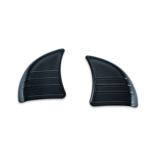 Kuryakyn K6979 Tri-Line Inner Fairing Mirror Covers Black for Touring 14-Up w/Batwing Fairing