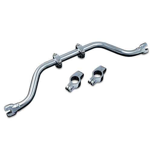 Kuryakyn K7502 Adjustable Mustache Bar Chrome for Softail 86-17/Yamaha Models