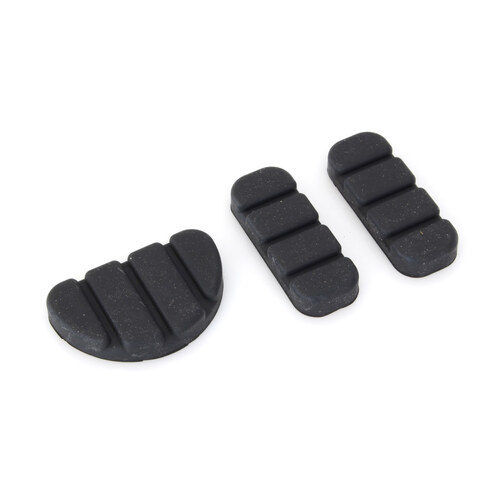 Kuryakyn K8081 ISO Replacement Brake Pad Rubber Kit for K8029 & K4025