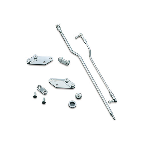 Kuryakyn K9062 3" Forward Control Extension Kit Chrome for Dyna Wide Glide 93-02