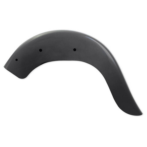 Klock Werks KKC-1401-0711 Stretched 4" Extended Smooth Rear Fender for Softail Slim 18-Up