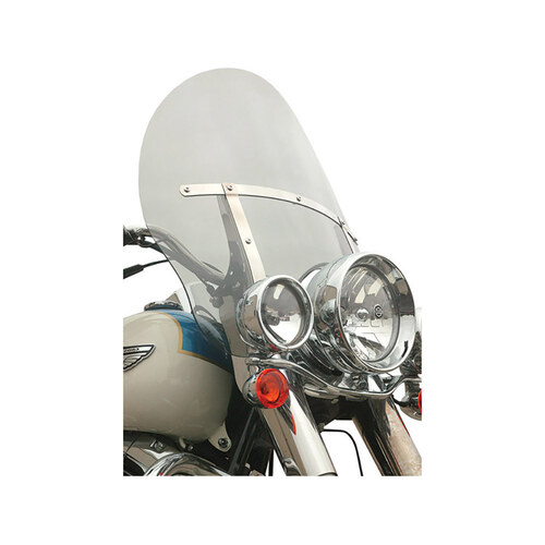 Klock Werks KKC-2310-0339 20" Billboard Flare Windshield Tint for FL Softail 00-17/Freewheeler Trike 17-Up