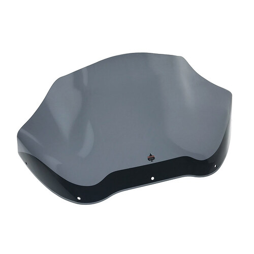 Klock Werks KKC-2310-0358 12" Flare Windshield Dark Smoke for Road Glide 98-13