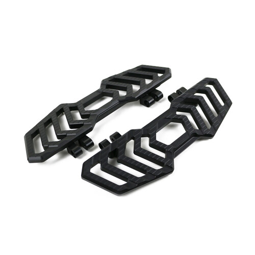 Kodlin KM-K73232 Trackboard Floorboards Black for Touring 82-Up/FL Softail 86-17/Dyna Switchback 12-16