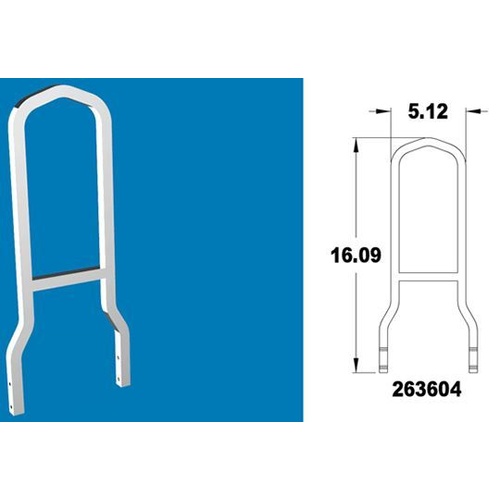 SISSYBAR UPRIGHT LOWBOY 6-11/16" WIDE