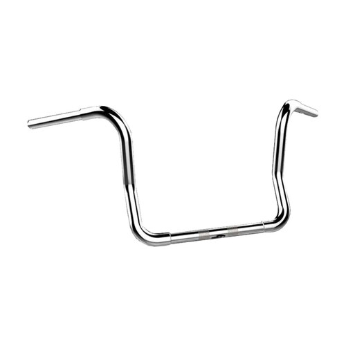 Khrome Werks KW300315 12" x 1-1/4" Fat Bagger Ape Handlebar Chrome for Touring 96-Up w/Fairing