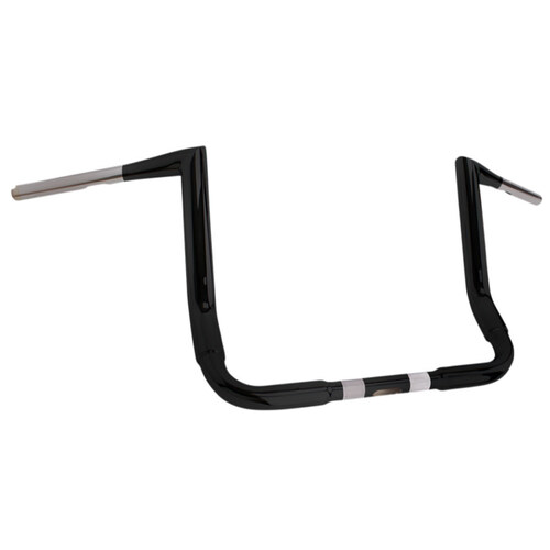 Khrome Werks KW300712 12" x 1-1/2" Buck Fifty Handlebar Gloss Black for Ultra/Street Glide Models