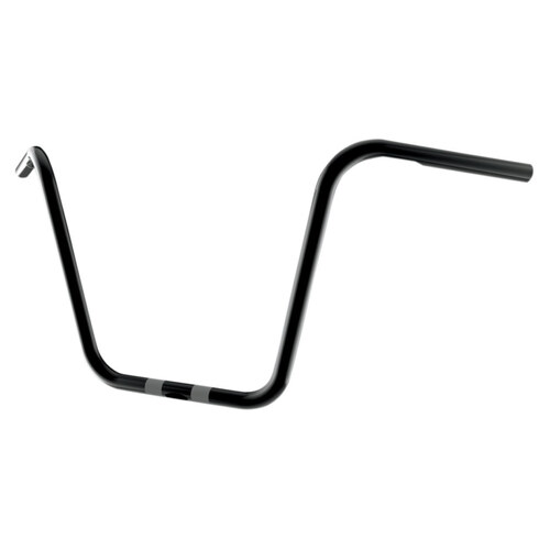 Khrome Werks KW300808 14" x 1" Ape Hanger Handlebar Black