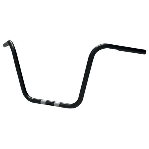 Khrome Werks KW300821 12" x 1" Ape Hanger Handlebar Black