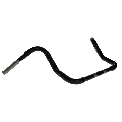 Khrome Werks KW300830 12" x 1-1/4" Fat Bagger Ape Handlebar Black for Touring 96-Up w/Fairing