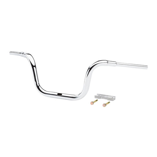 LA Choppers LA-7314-10 10" x 1 1/2" Grande Traditional Ape Handlebar Chrome for Road Glide 15-23/Road King Special 17-Up