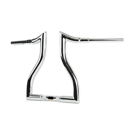 LA Choppers LA-7316-14 14" x 1 1/2" Hammerhead Handlebar Chrome for Road Glide 15-23/Road King Special 17-Up