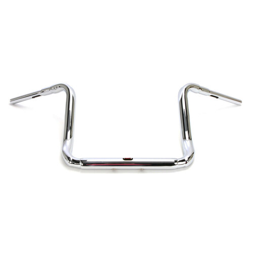 LA Choppers LA-7322-12 12" x 1 1/2" Grande Traditional Ape Handlebar Chrome for Electra Glide/Street Glide/Ultra Glide 14-Up Models