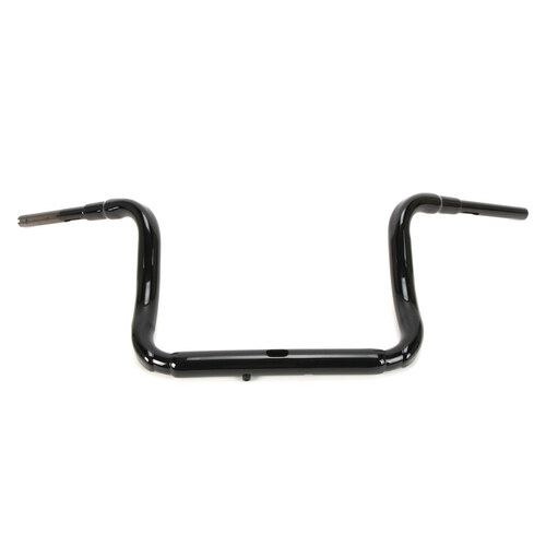 LA Choppers LA-7322-12B 12" x 1 1/2" Grande Traditional Ape Handlebar Gloss Black for Electra Glide/Street Glide/Ultra Glide 14-Up Models