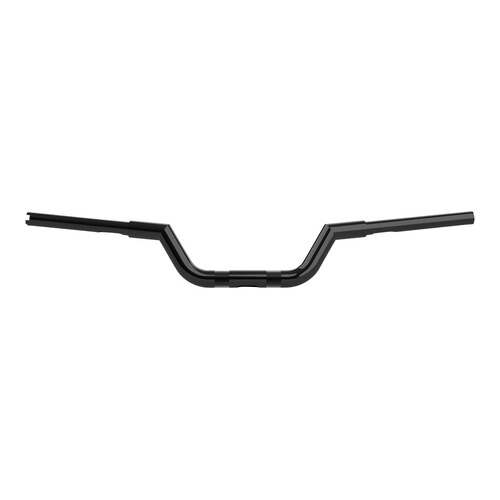 LA Choppers LA-7332-00B 1 1/4" Valley Bar Handlebar Gloss Black