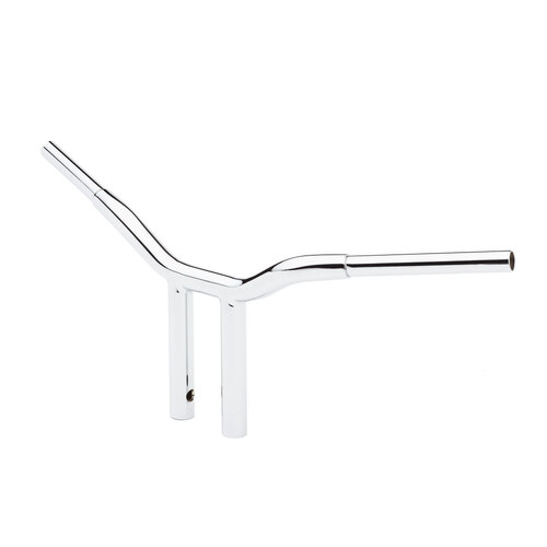 LA Choppers LA-7337-10 10" x 1 1/4" Straight One Piece Kage Fighter Handlebar Chrome