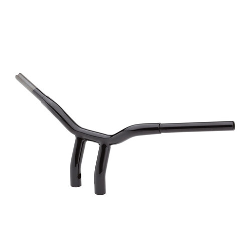 LA Choppers LA-7338-08B 8" x 1-1/4" Pullback One Piece Kage Fighter Handlebar Gloss Black