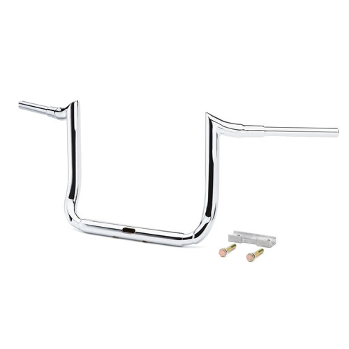 LA Choppers LA-7356-12 12" x 1 1/2" Grande Prime Ape Handlebar Chrome for Electra Glide/Street Glide/Ultra Glide 14-Up Models