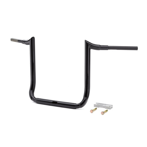 LA Choppers LA-7356-16B 16" x 1 1/2" Grande Prime Ape Handlebar Gloss Black for Electra Glide/Street Glide/Ultra Glide 14-Up Models