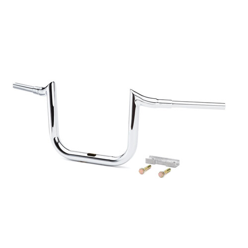 LA Choppers LA-7357-10 10" x 1 1/2" Grande Prime Ape Handlebar Chrome for Road Glide 15-23/Road King Special 17-Up