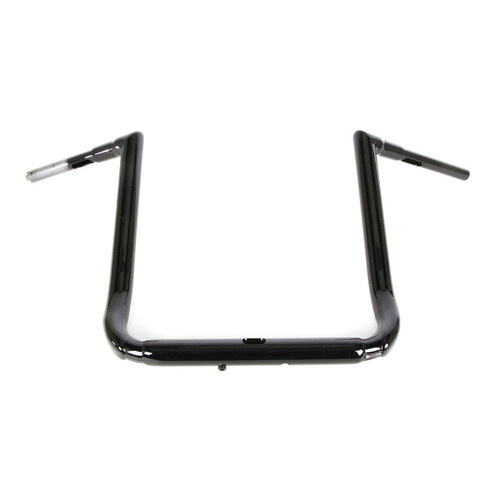 LA Choppers LA-7365-16B 16" x 1 1/2" Grande Twin Peaks Handlebar Gloss Black for Electra Glide/Street Glide/Ultra Glide 14-Up Models