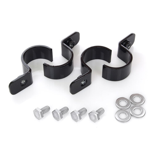 Legend LEG-100-1202-B Replacement Compressor Bracket Hooks for Softail 00-17 (4 Pack)